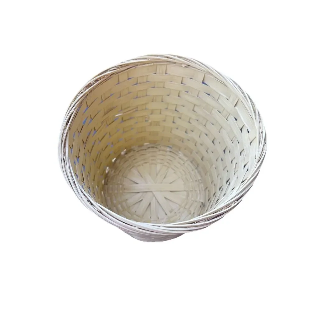 Small 7 Inch Wicker Round Basket Home Decor The John Henry Company